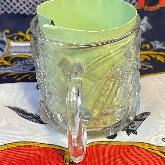 Vintage 1995 McDonalds X DC Comics Batman Forever The Riddler 12oz Glass mug - Picture 3 of 5